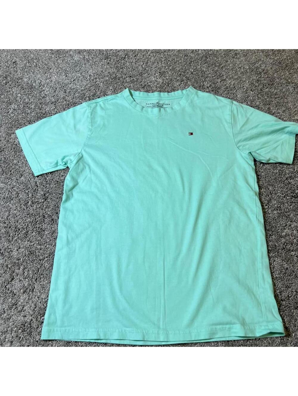 Tommy Hilfiger Boy’s Youth Mint Green T-Shirt size Large